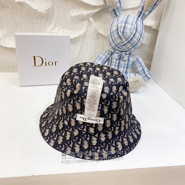 Dior男女同款帽子 迪奧雙面滑面材質漁夫帽遮陽帽  mm1197